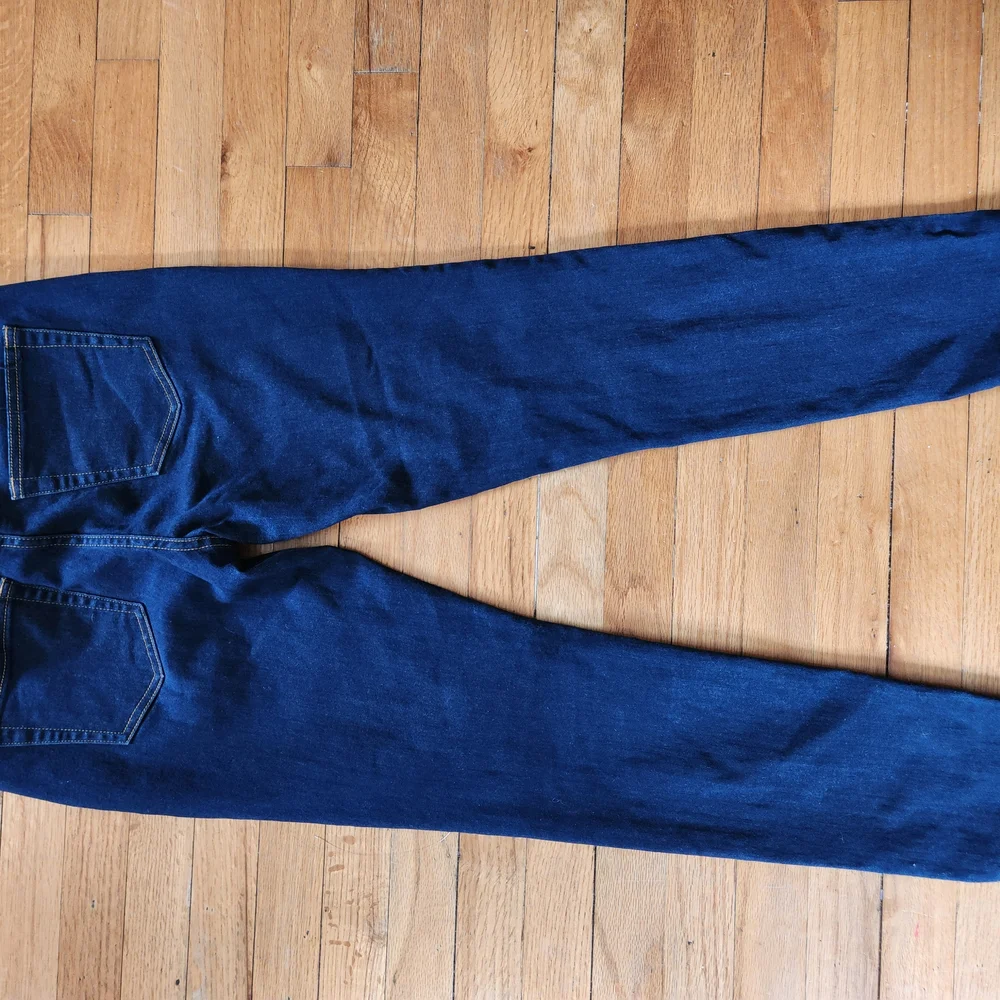 Dark Blue Skinny Jeans - Picture 2 of 5